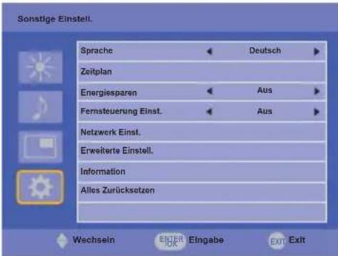 IIYAMA ProLite TF5538UHSC-W1AG - MENÜINHALT EINSTELLEN - 4
