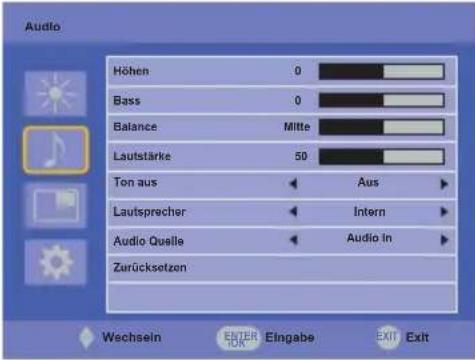 IIYAMA ProLite TF5538UHSC-W1AG - MENÜINHALT EINSTELLEN - 2