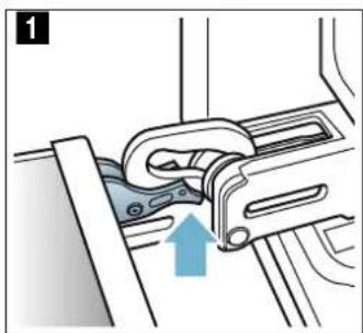 SIEMENS iQ700 EQ2Z125 - Gerätetür aushängen - 1