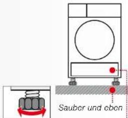 SIEMENS iQ300 WT45W2G2 - Trockner aufstellen - 3