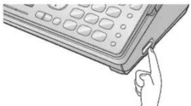 PANASONIC KX-PD305DW - SDカードを取り出す - 1