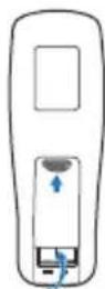 DELL P318S - Replacing Remote Control Batteries - 2
