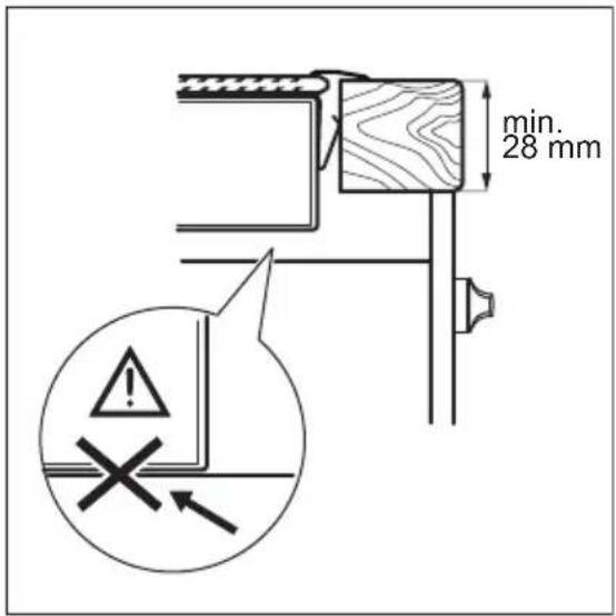 min. 28 mm