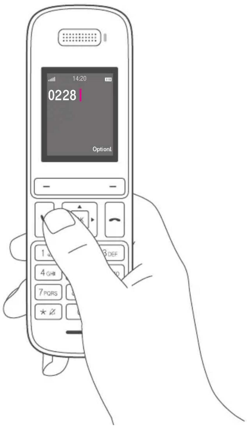 T-Mobile Speedphone 51 - So rufen Sie jemanden an - 1