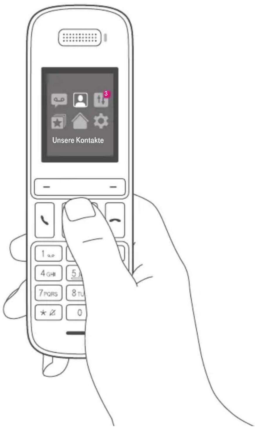 T-Mobile Speedphone 51 - So verwalten Sie Ihre Kontakte - 1