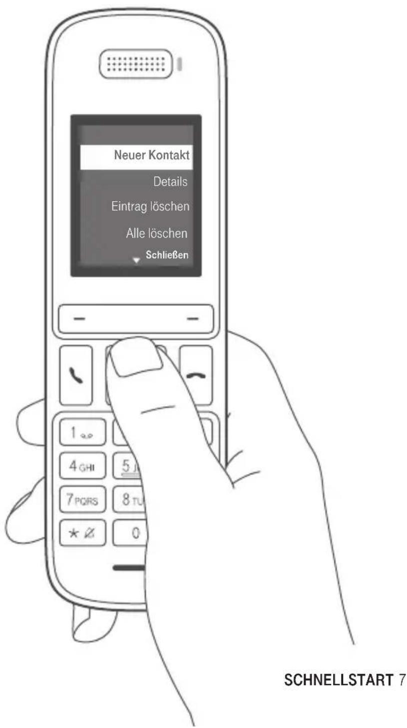 T-Mobile Speedphone 51 - So speichern Sie die Telefonnummer - 1