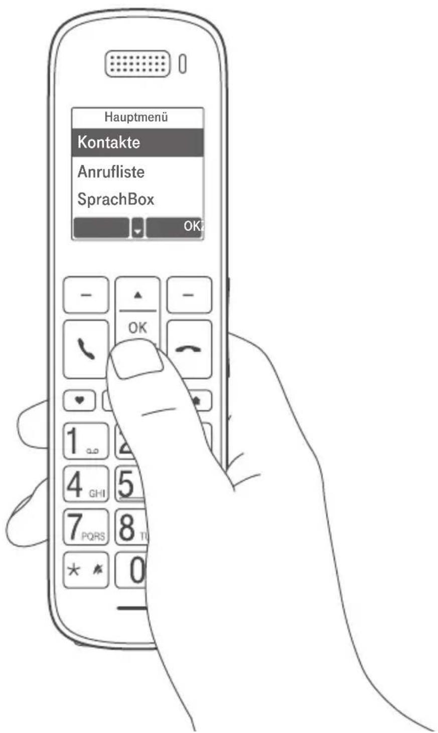 T-Mobile Speedphone 31 - So verwalten Sie Ihre Kontakte - 1
