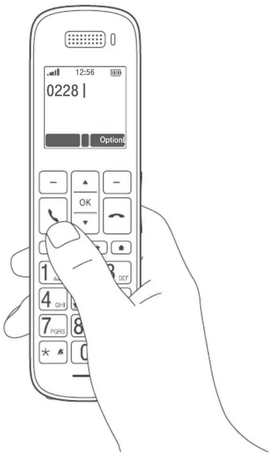 T-Mobile Speedphone 31 - So rufen Sie jemanden an - 1