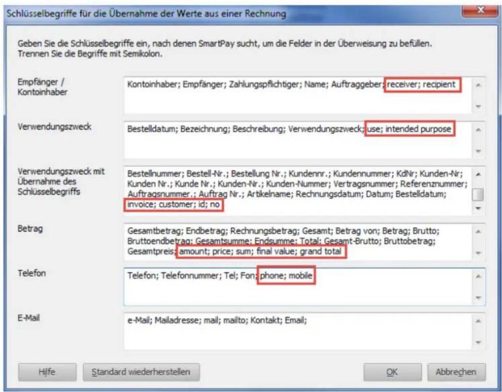 Lexware FinanzManager 2019 - Schlüsselbegriffe definieren - 6