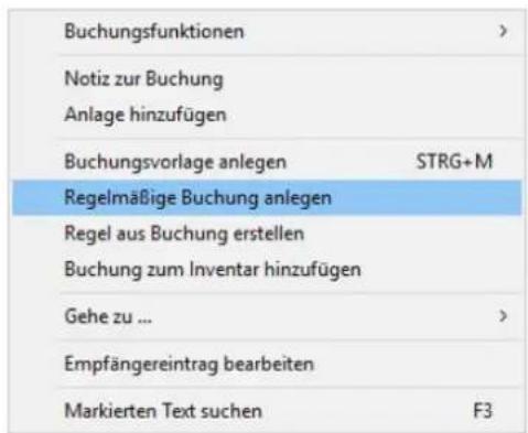 Lexware FinanzManager 2019 - Regeln und Regelmäßige Buchungen - 1