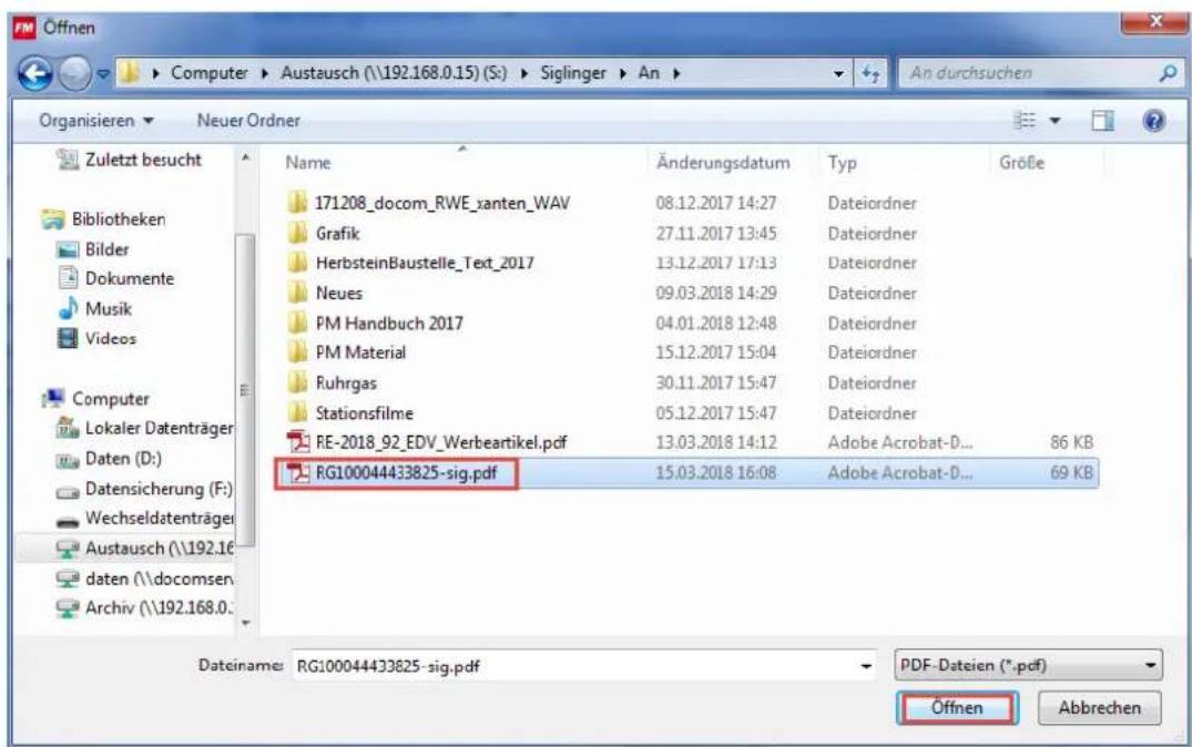Lexware FinanzManager 2019 - Daten aus PDF auslesen - 2