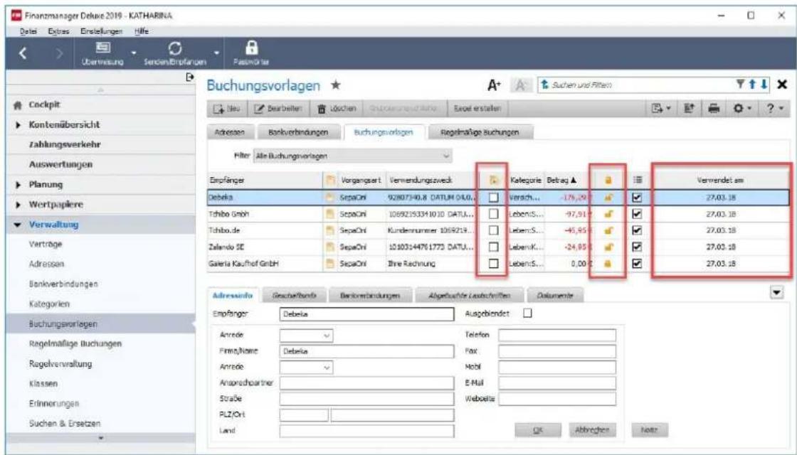 Lexware FinanzManager 2019 - Zusammenspiel von Buchungsvorlagen und Regeln - 1