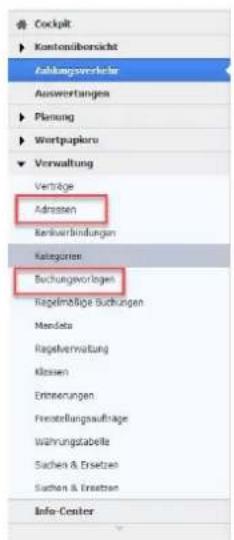 Lexware FinanzManager Deluxe 2019 - Buchungsvorlagen - 2