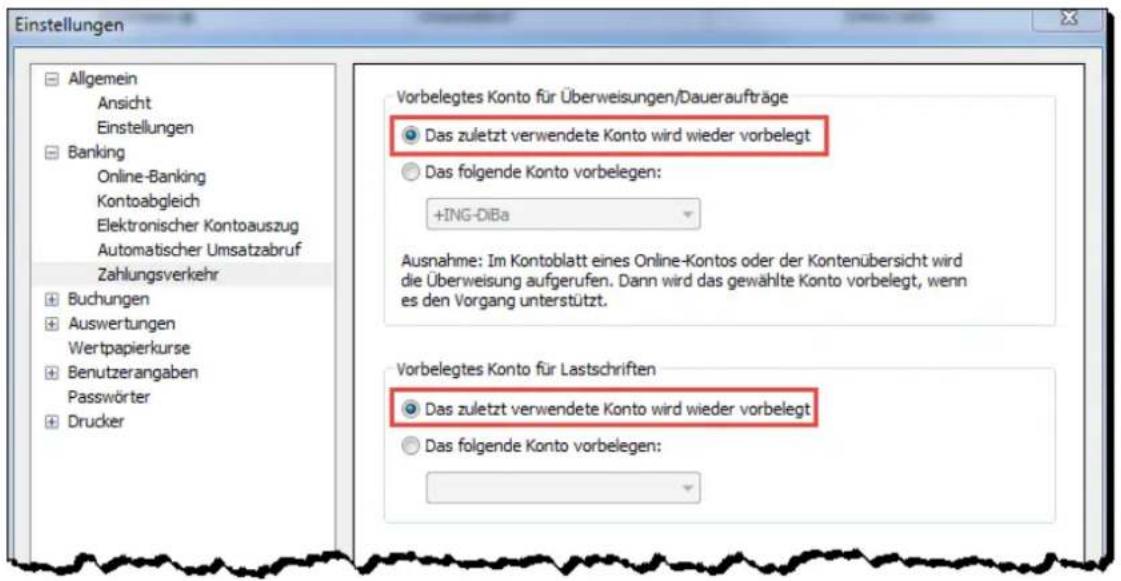 Lexware FinanzManager Deluxe 2019 - Standardkonten für Zahlungsverkehr - 2
