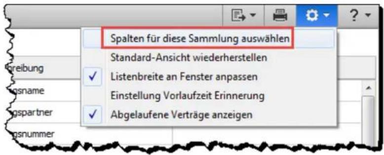 Lexware FinanzManager Deluxe 2019 - Vertragsnummer als eigene Spalte - 1