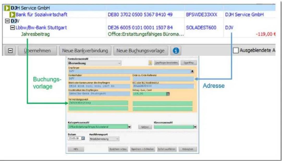 Lexware FinanzManager Deluxe 2019 - Buchungsvorlagen - 1