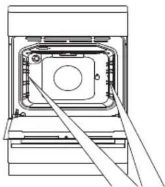 GORENJE K6351WF - REINIGUNG UND MONTAGE DER KATALYTISCHEN GARRAUMAUSKLEIDUNG - 1