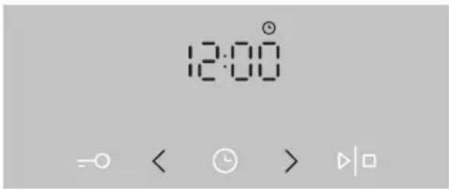 GORENJE K6351WF - EINSTELLUNG DER UHR - 1