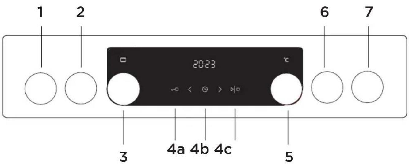 GORENJE K6351WF - BEDIENEINHEIT - 1