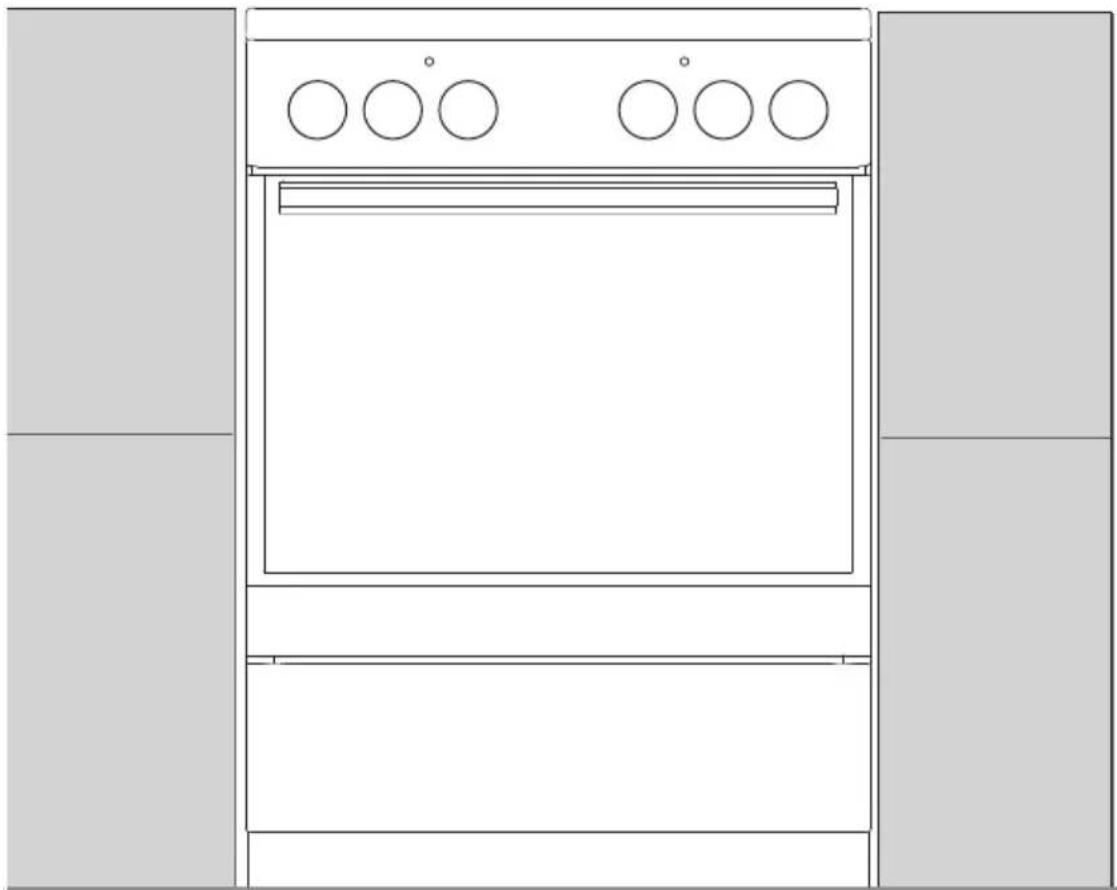 GORENJE E5110WL - AUSFÜHRLICHE GEBRAUCHSANLEITUNG FÜR ELEKTRISCHE STANDHERDE - 1
