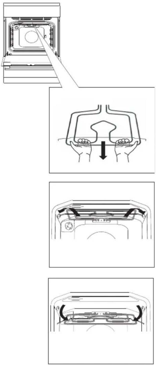 GORENJE E6120WD - REINIGUNG DER GARRAUMDECKE - 1