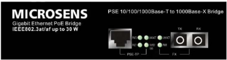 Microsens MS400080H - Note: - 1