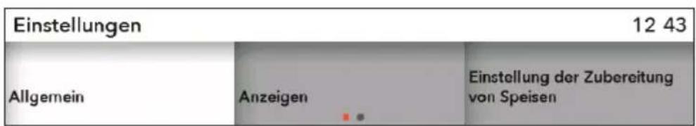 GORENJE BCS598S24X - AUSWAHL DER ALLGEMEINEN EINSTELLUNGEN - 2