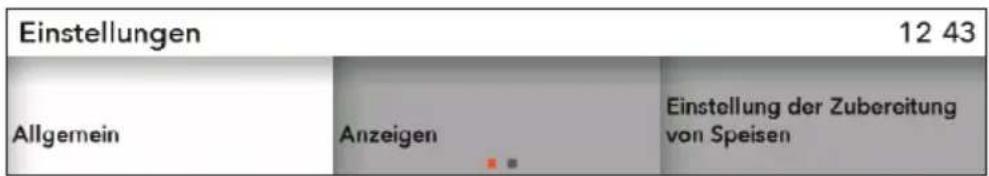 GORENJE BO798S53X - AUSWAHL DER ALLGEMEINEN EINSTELLUNGEN - 2