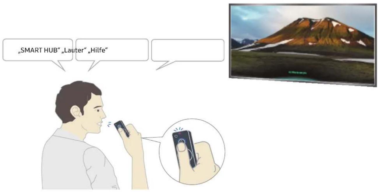 SAMSUNG 55M6399 - Sprachinteraktion starten - 1