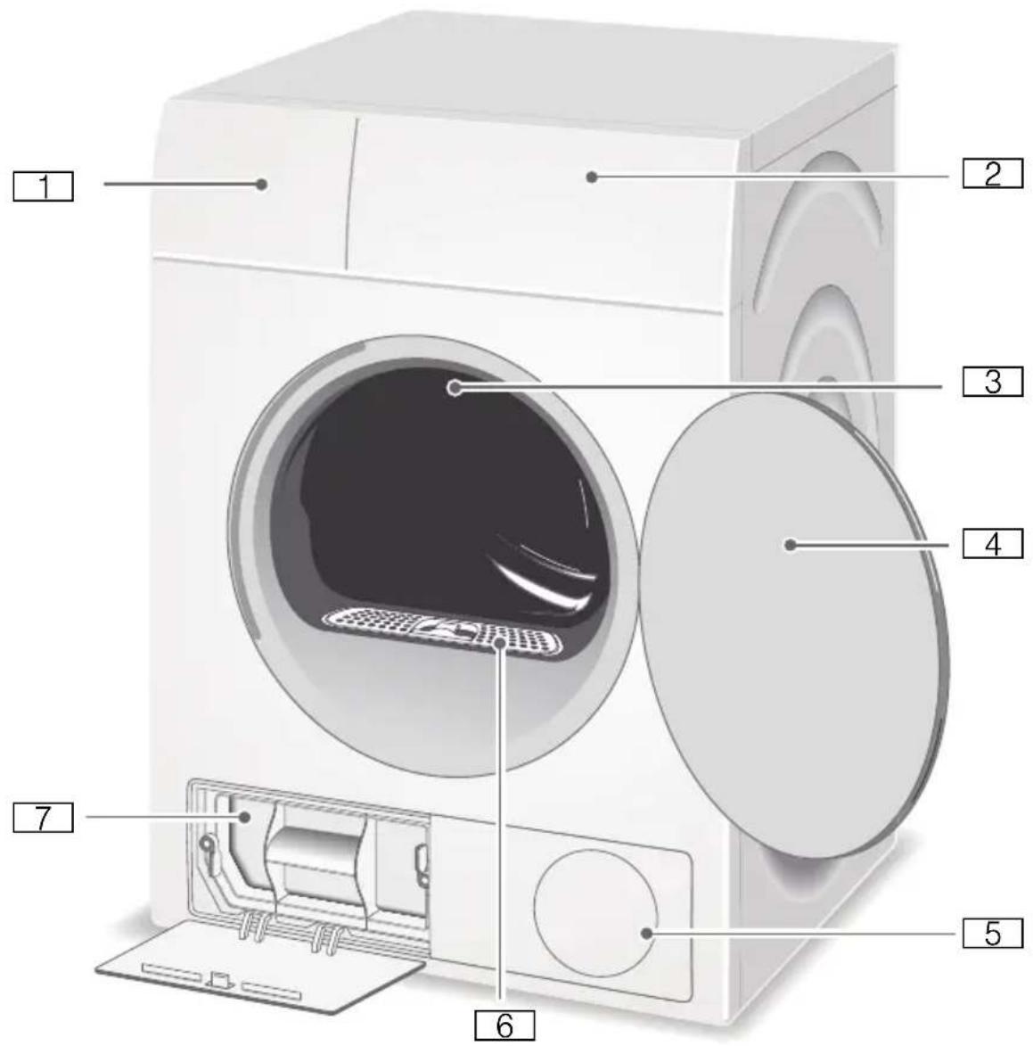 BOSCH WTH852H1 - Trockner - 1