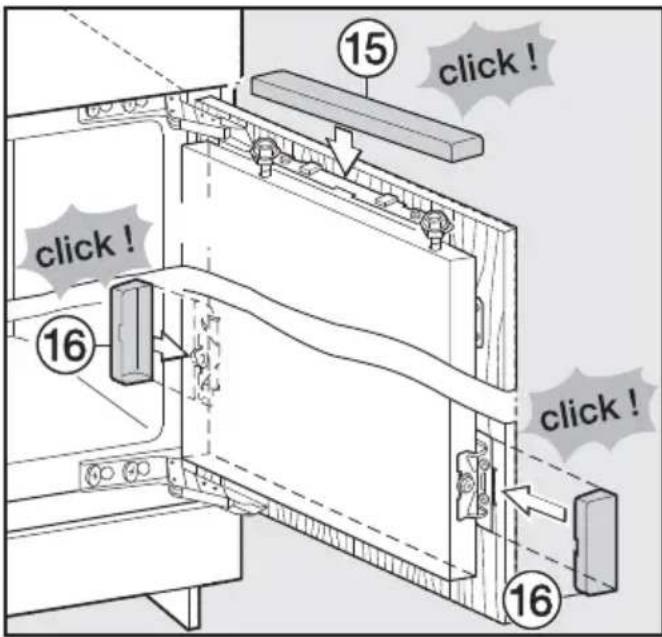 MIELE K 34673 ID - - Verstellung in der Tiefe (Z) - 1