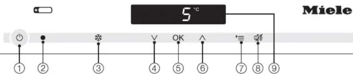 MIELE K 34673 ID - Bedienblende - 1