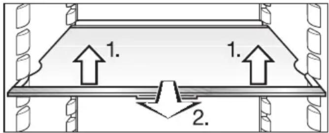 MIELE K 34673 ID - Abstellfläche/Abstellfläche mit Beleuchtung versetzen - 1