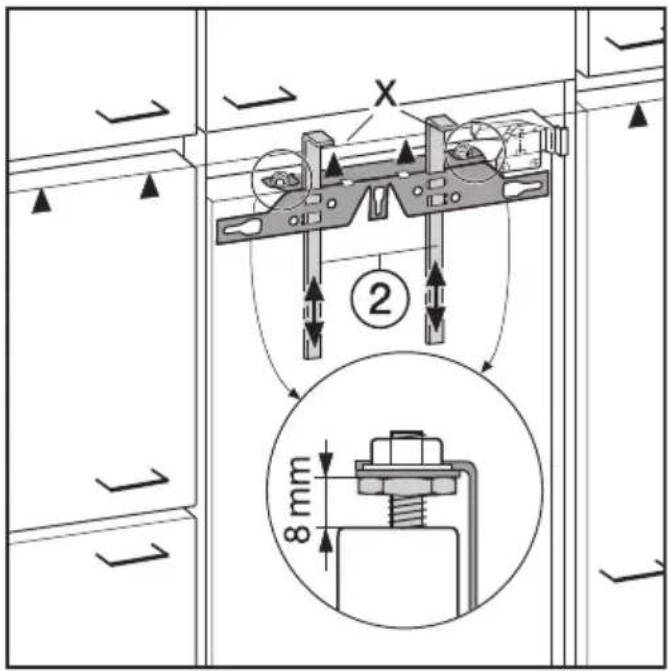 MIELE K 34673 ID - Möbeltür montieren - 1