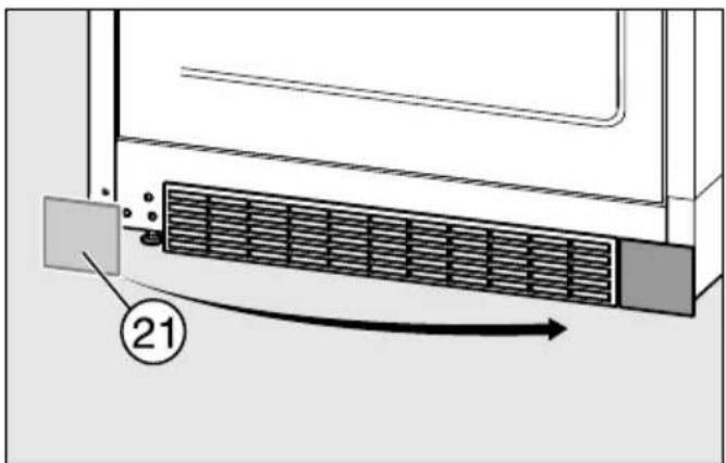 MIELE KFNS 28463 E - Unteren Lagerbock umsetzen - 2