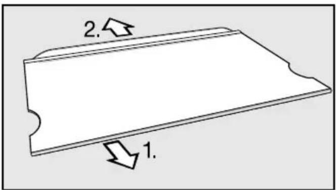 MIELE KFNS 28463 E - Abstellfläche zerlegen - 1