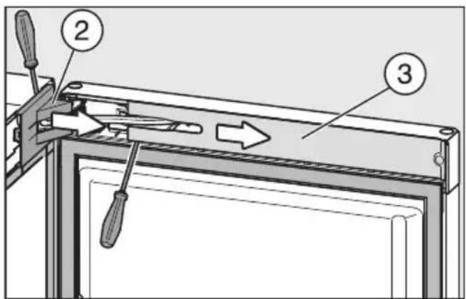 MIELE KFNS 28463 E - Obere Abdeckungen abnehmen - 2