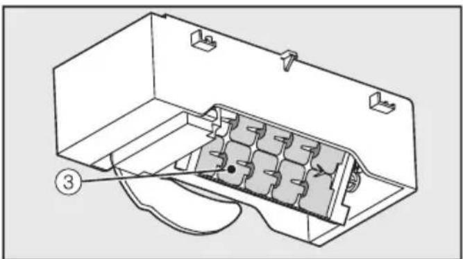 MIELE KFNS 28463 E - Eiswürfelbereiter mit integrierter Eiswürfelschale - 2