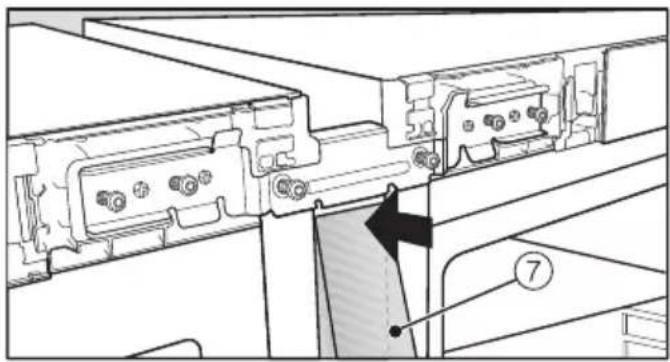 MIELE KFNS 28463 E - Weitere Montageschritte an den Gerätevorderseiten - 2