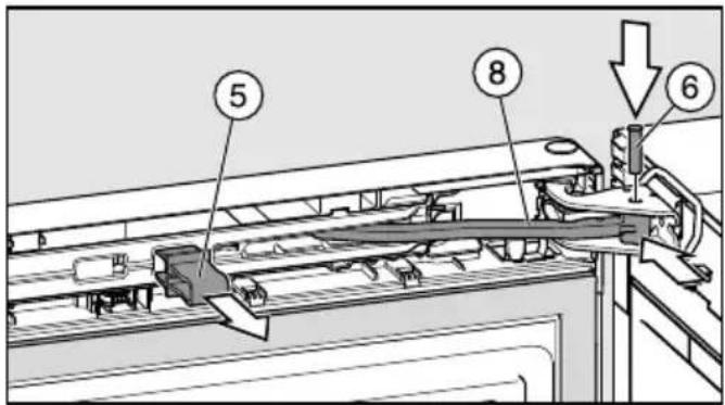 MIELE KFNS 28463 E - - Türschließdämpfer einbauen - 2