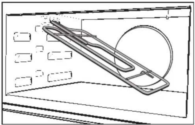 MIELE H 6800-1 BM - Grillheizkörper absenken - 3