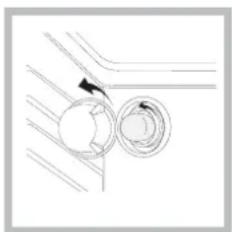 INDESIT KN1G21S(W)/UA - Пеш шамын ауыстыру - 1