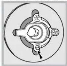 INDESIT KN1G21S(W)/UA - Adjusting the gas oven burner's minimum setting: - 2