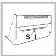 INDESIT KN1G21S(W)/UA - Ahju alumises osas asuv panipaik\* - 3