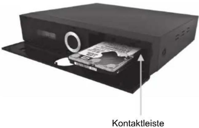 XORO HRT 8772 - Festplatte einlegen/entnehmen - 1