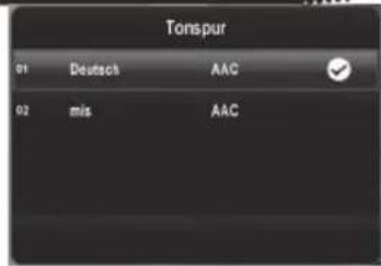 XORO HRT 8772 - Tonspur/Sprache wählen - 1