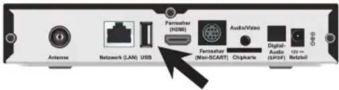 XORO HRT 8772 - Verbinden von USB-Massenspeichergeräten - 1