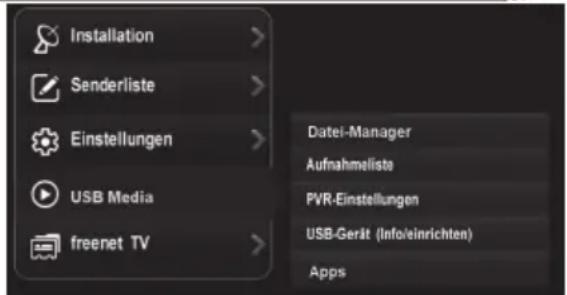 XORO HRT 8772 - Aufnahmeliste (Nur bestimmte Modelle) - 1