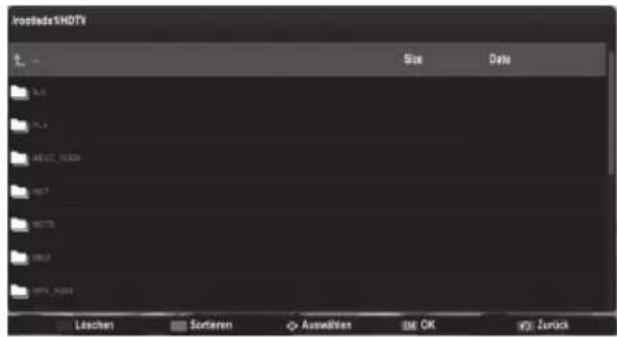 XORO HRT 8772 - Dateibrowser - 1