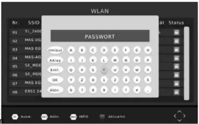 XORO HRS 2670 LAN - IP-Einstellungen (Nur bei Verbindungsart "LAN" verfügbar) - 3